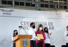 “Gracias Maki Ortiz por ser siempre una mujer valiente y de resultados para Reynosa y para Tamaulipas”; SNTE