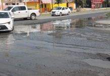 Automovilistas victimas de trampa vial