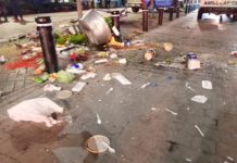 Vendedor de Elotes vive de puro milagro, luego de que su carretón fue embestido por una camioneta