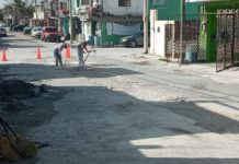 Rehabilita Municipio vialidades en 5 colonias