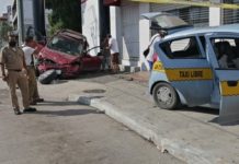 Se registra percance vial en prolongación de avenida Hidalgo, hay 2 heridos