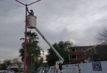Prioriza Municipio alumbrado público en zonas escolares