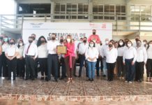 Inauguró Maki Ortiz Inicio Escolar 2021-2022 en el CETIS 71