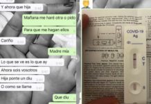 Papá confunde prueba covid con una de embarazo; ponte un DIU, pide a su hija