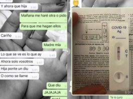Papá confunde prueba covid con una de embarazo; ponte un DIU, pide a su hija