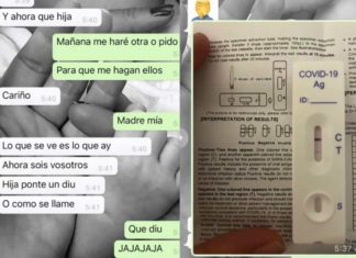 Papá confunde prueba covid con una de embarazo; ponte un DIU, pide a su hija