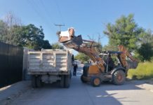 Realiza Municipio descacharrización de colonia Azteca