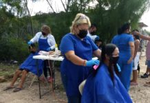 través de “DIF Reynosa en Tu Casa”, se realizaron cortes de cabello a familias de la Independencia y Pedro J. Méndez