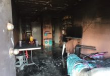 Fuego consume vivienda en fraccionamiento