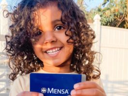 Una niña de dos años se convierte en la miembro más joven de American Mensa con un coeficiente intelectual de 146 puntos