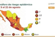 Tamaulipas seguirá en naranja durante agosto