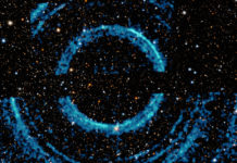 Detectan un inusual conjunto de anillos alrededor de un agujero negro
