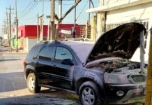 Bomberos acuden a conato de incendio de unidad