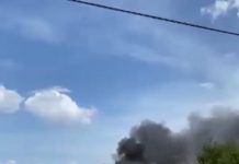 Bomberos sofocan incendio en predio baldío