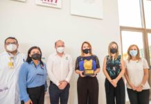 Entrega Fundación Teletón reconocimiento a DIF Tamaulipas por ser el primer lugar nacional en recaudación durante el boteo 2020