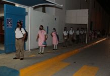 Regresan a clases alumnos de la Secundaria Número 2 en Matamoros