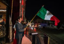 Grito de Independencia sin familias en Matamoros.