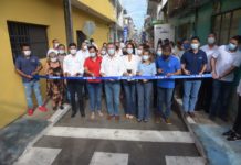 Entrega Chucho Nader Más Obras de Pavimentación en el Cascajal