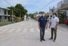 Con el Respaldo del Gobierno del Estado, se Modernizan las Vialidades de Tampico