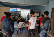 Ex obrero aprovecho oportunidad laboral en campañas de vacunación Covid-19