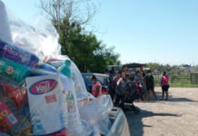 Entregan 100 despensas a familias más vulnerables en el Porvenir