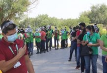 Sin tumultos aplican segunda dosis en Reynosa