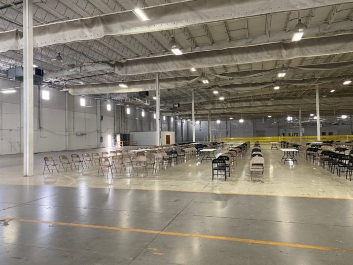 Preparan maquiladora KLM planta 2 para sede de vacunación