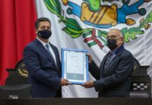 Entregan la medalla al mérito “Luis García de Arellano”