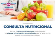 DIF Reynosa ofrece asesoría nutricional gratuita