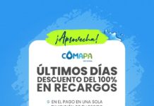 Últimos días del 100% de descuento en recargos