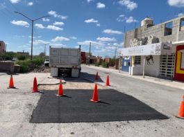Rehabilitó Municipio pavimento en más de 17 colonias