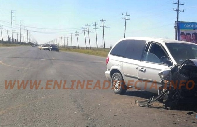 Accidentes viales dejan personas