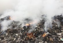 Arde “Las Calabazas” en jornada contaminante