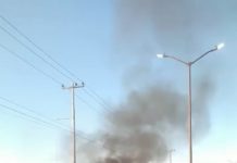 Arde unidad en concurrido sector popular
