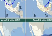 Arriba a Reynosa frente frío con probables rachas de viento intenso