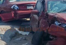 Choques de unidades dejan solo daños y caos vial