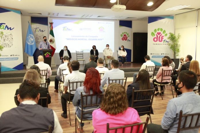 DIF-048-2021.-Se unen Gobierno del Estado, DIF Tamaulipas y UNODC para prevenir el tráfico ilícito de migrantes o refugiados (5)