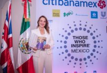 Mariana Gómez considerada por Those Who Inspire como una de las 118 personas más exitosas en México y América Latina