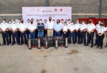 Entrega Alcalde Carlos Peña Ortiz nuevo equipamiento a Protección Civil