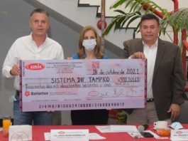 *Donan Empresarios Constructores Recursos Económico al Sistema DIF Tampico*