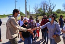 Continúa Carlos Peña Ortiz recorrido de supervisión de obras en la ciudad