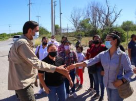 Continúa Carlos Peña Ortiz recorrido de supervisión de obras en la ciudad