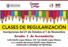 Llama DIF Reynosa a registrarse a las clases de regularización