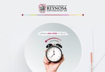 Cambio de horario toca a Reynosa hasta el próximo 7 de noviembre