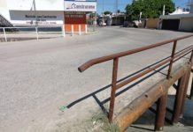 En riesgo familias de Altamira y Tampico por daño en estructura de puente