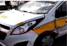 Registran accidentes viales que dejaron daños materiales y caos vehicular