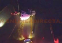 Registran madrugada de choques y volcaduras que dejaron daños materiales