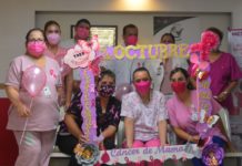 Se suma Hospital Regional de PEMEX al Día Mundial de la Lucha Contra el Cáncer de Mama
