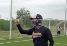 Ahora va Unicornios varonil de soft de la UMAN a juego amistoso