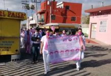 Realiza Caminata contra el Cáncer personal médico del Hospital General